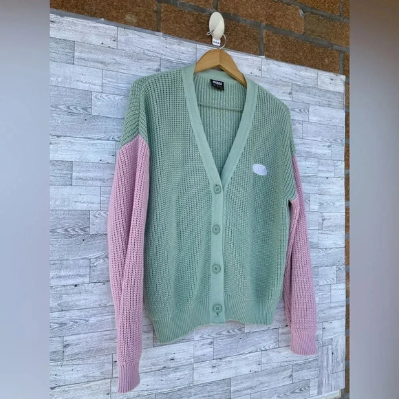 Minga London Dreamy Contrast Knitted Cardigan medium - Picture 6 of 16